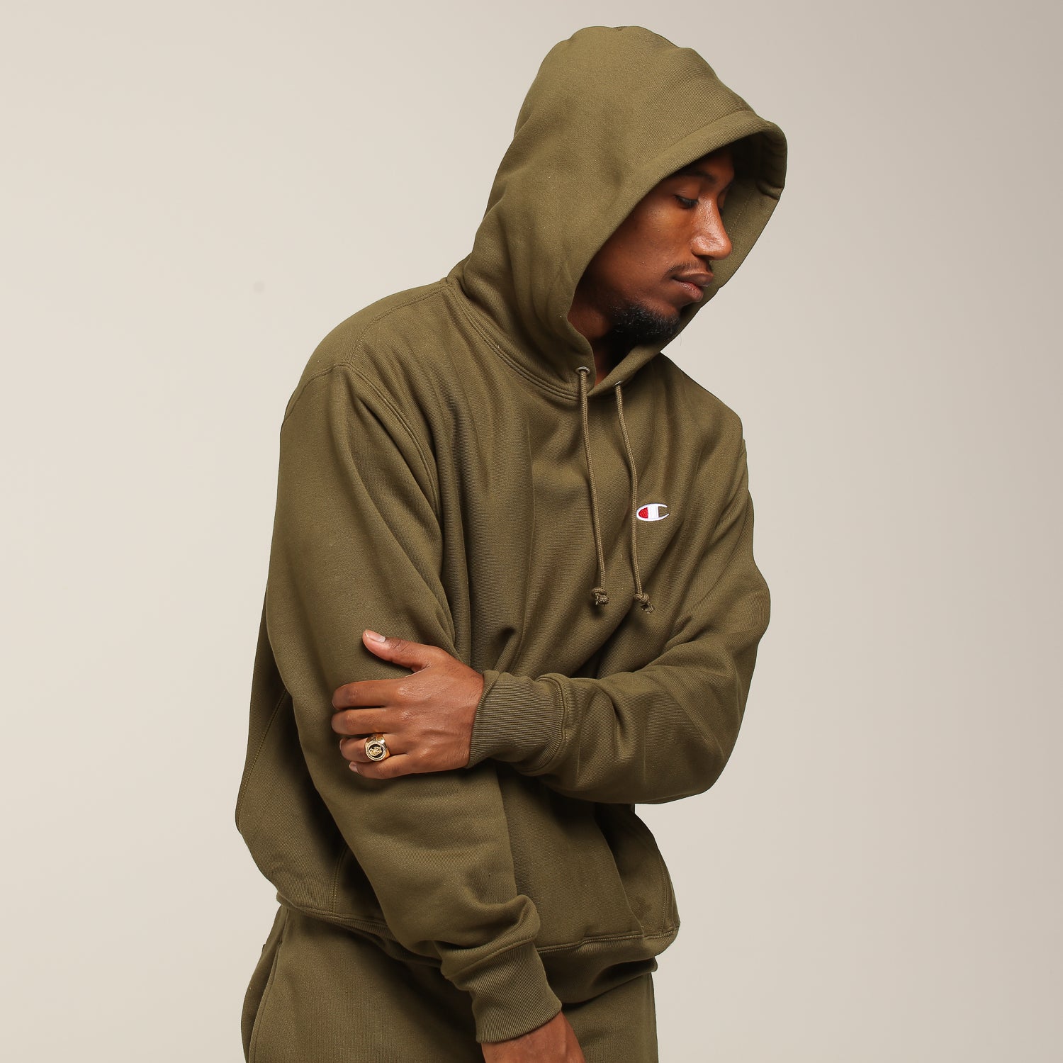 champion army sweatshirt