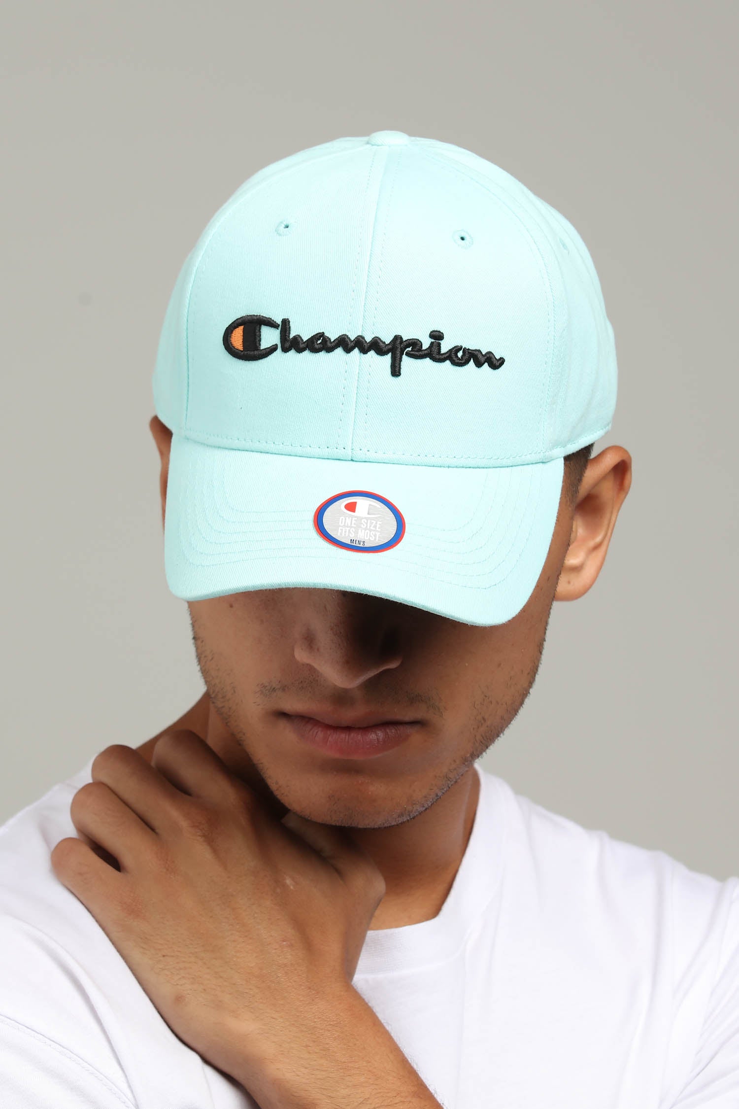 champion green hat