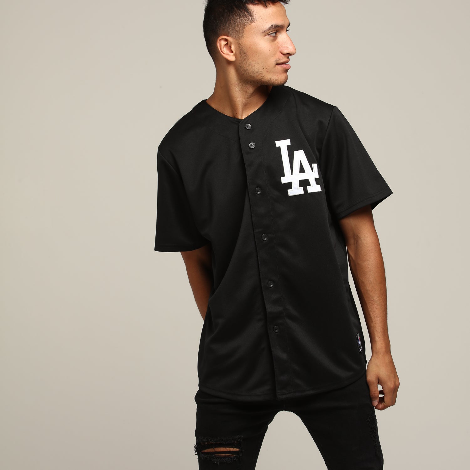 black dodgers jersey