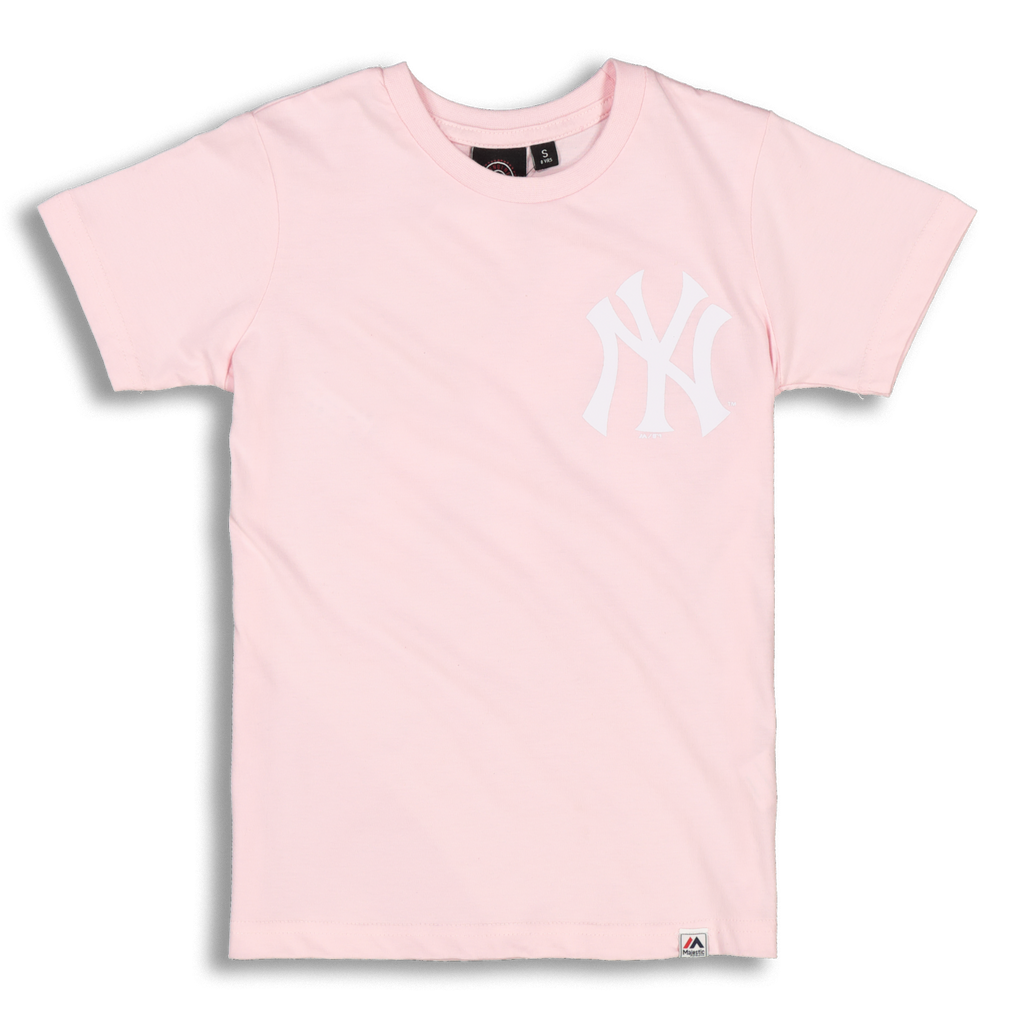 pink yankees shirt