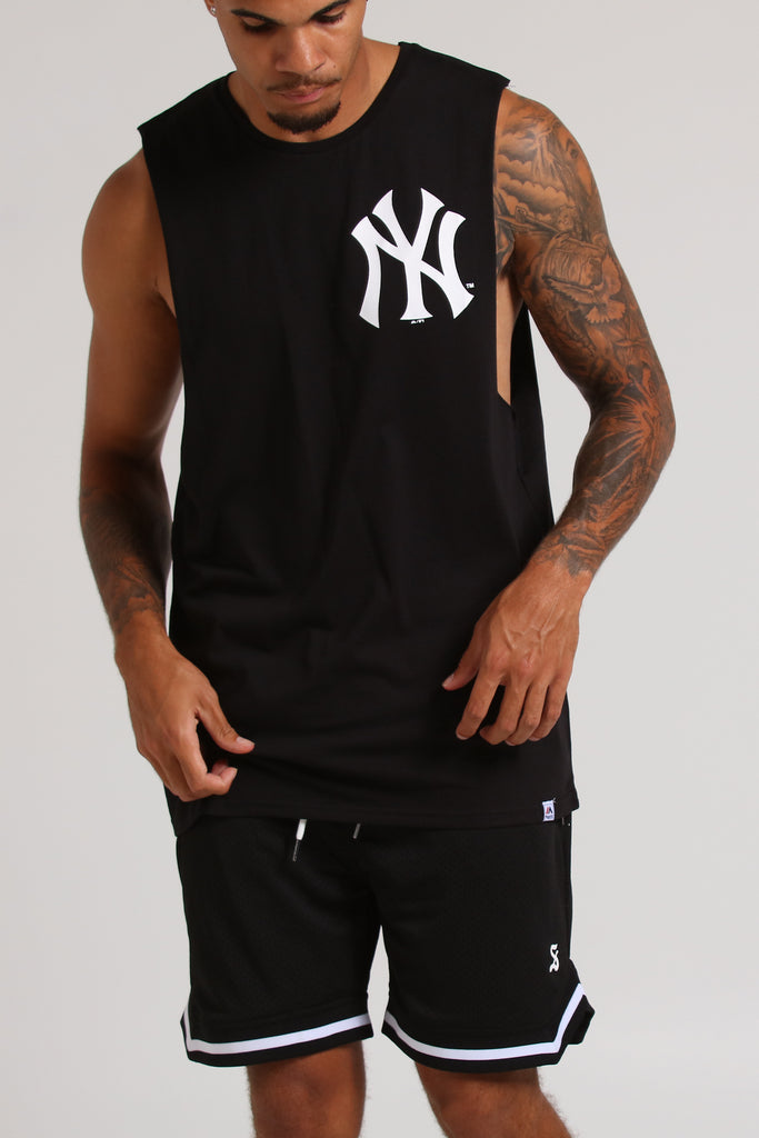 Majestic Athletic New York Yankees Jaimy Muscle Black