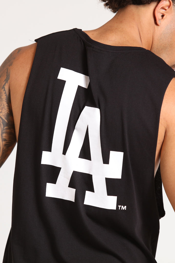 Majestic Athletic Los Angeles Dodgers Jaimy Muscle Black