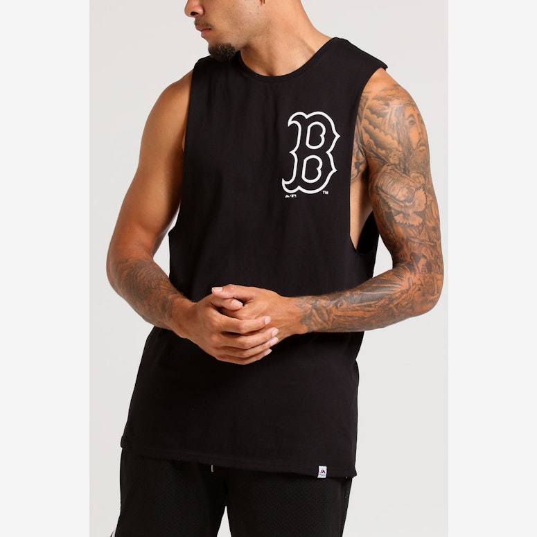 Majestic Athletic Boston Red Sox Jaimy Muscle Black