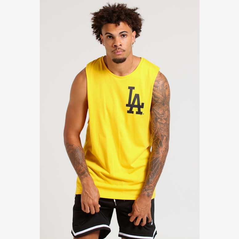 Majestic Athletic Los Angeles Dodgers Jaimy Muscle Gold
