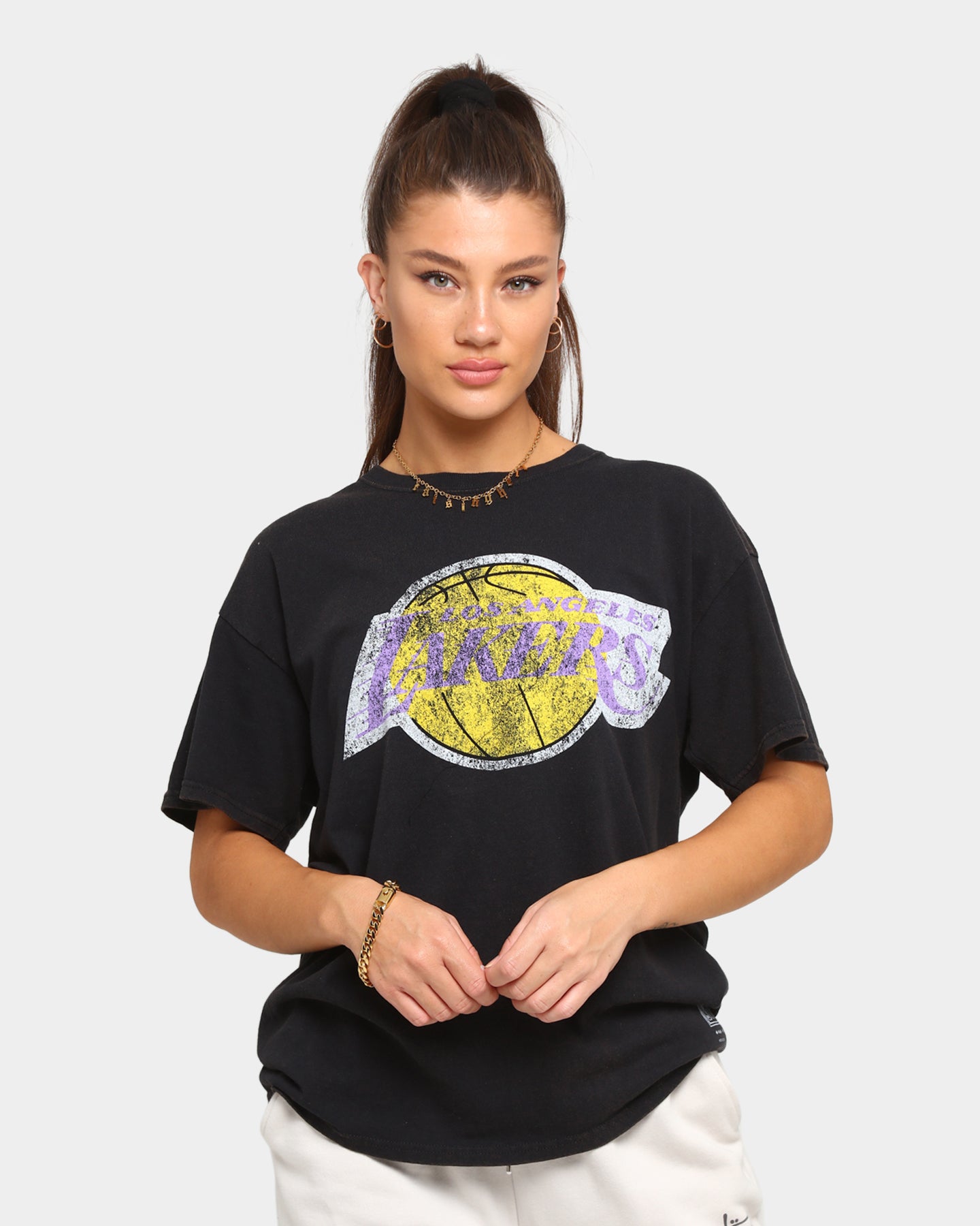 lakers vintage tee