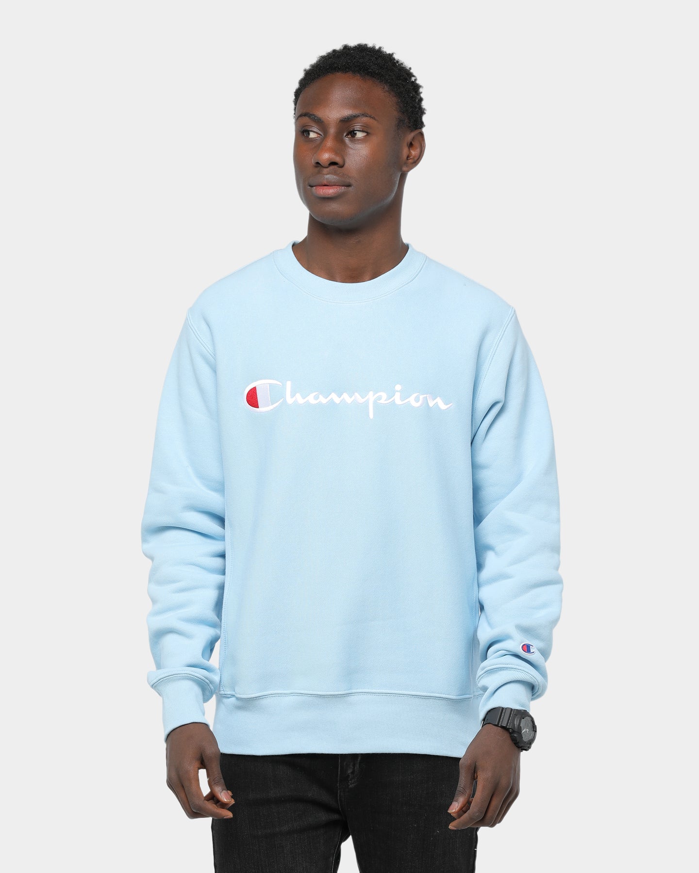 champion grey jumper mens