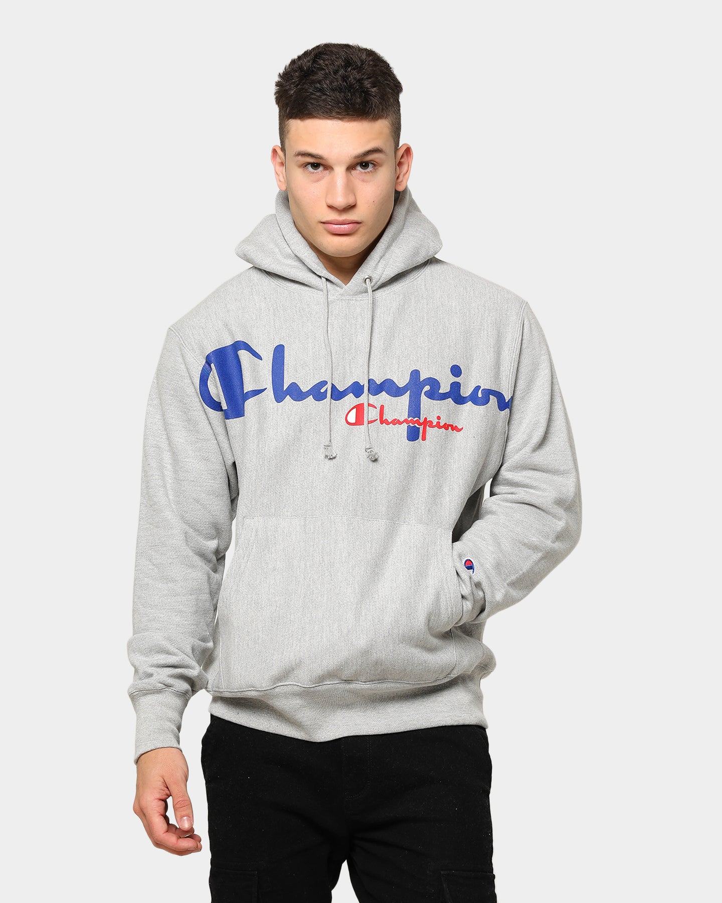 champion hoodie mens large