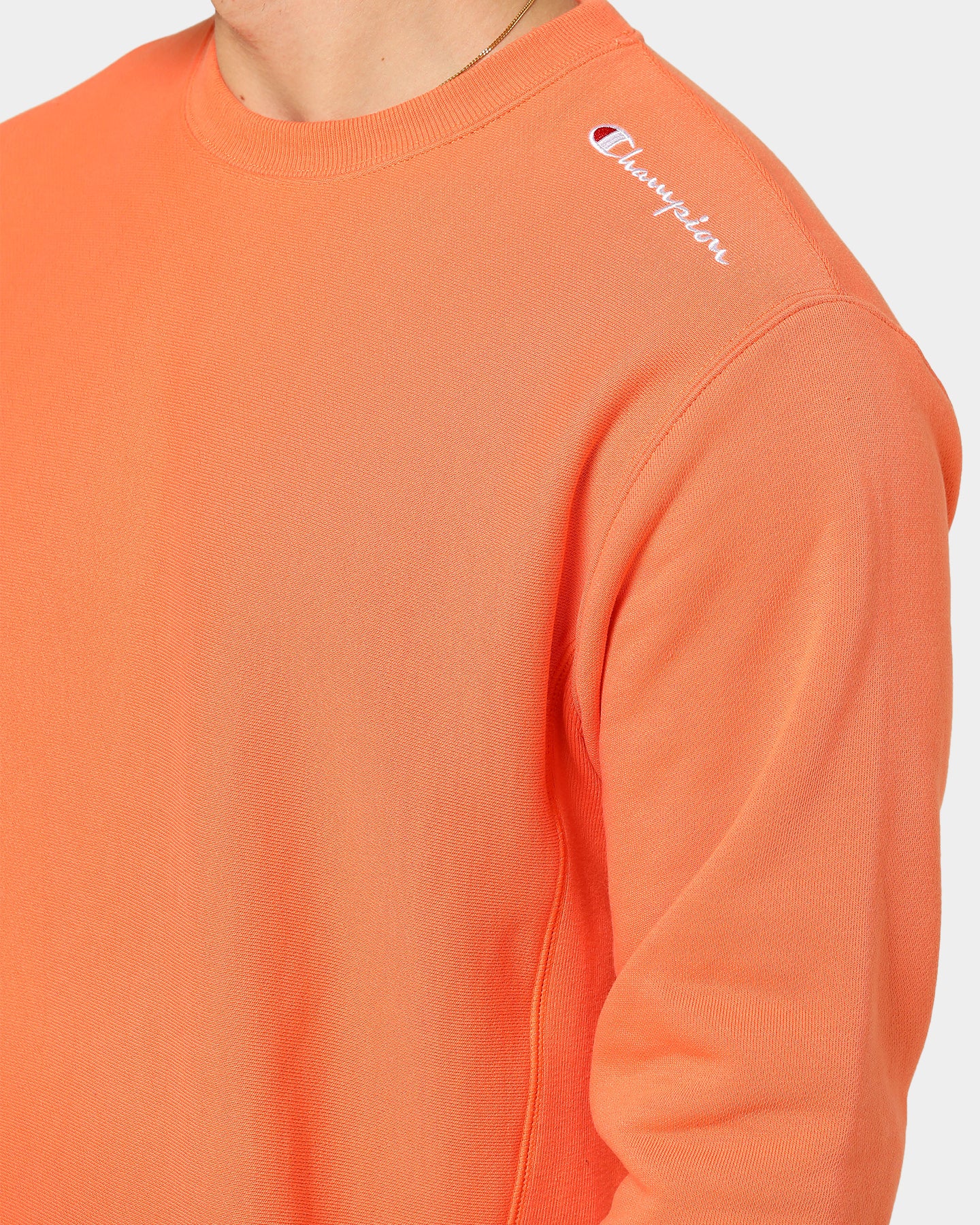 orange champion sweater