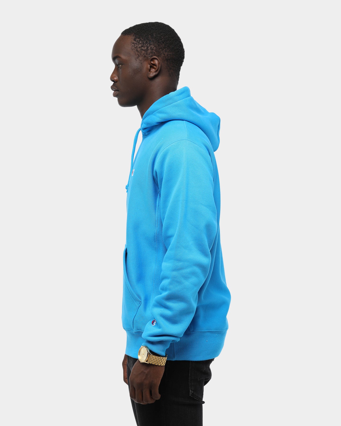 champion deep blue water hoodie