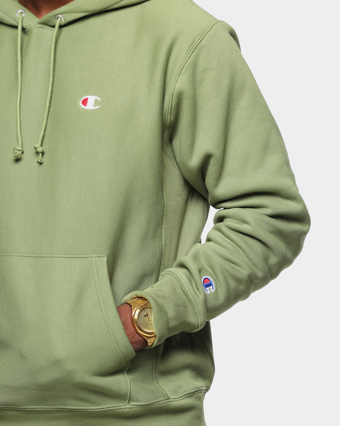 champion sweater womens olive