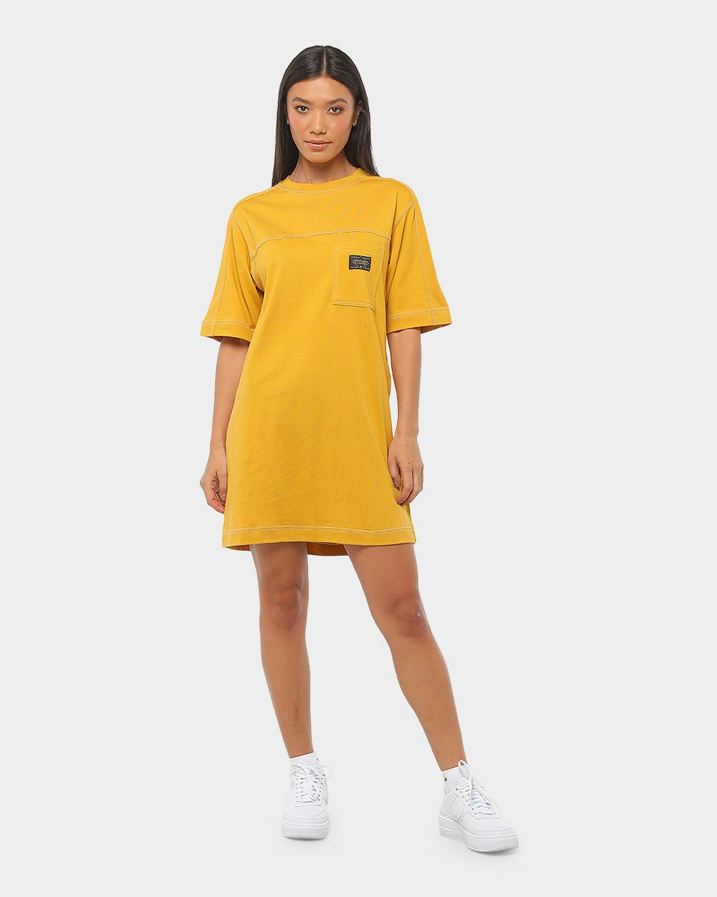 Stussy Women S Mason Tee Dress Ochre Culture Kings