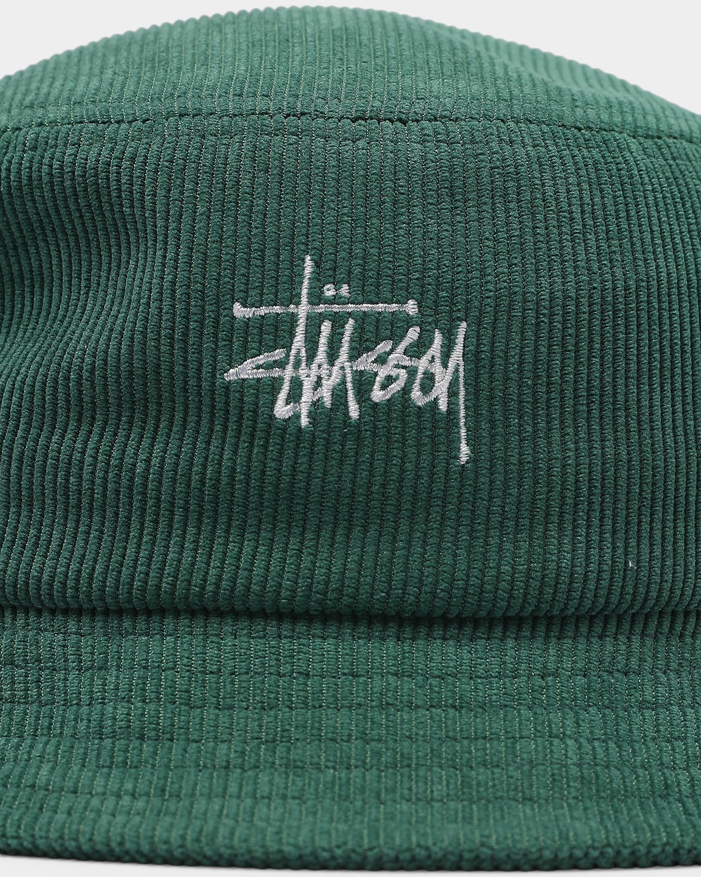 stussy cord bucket hat