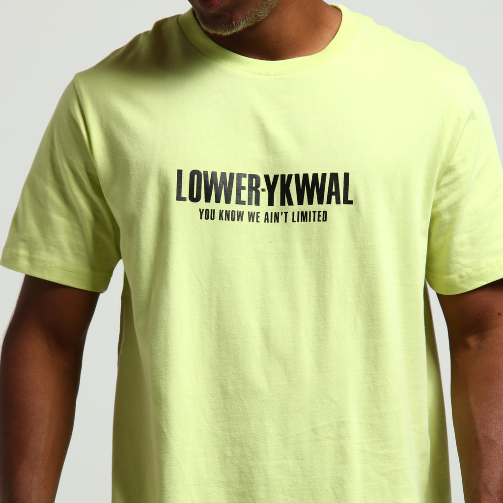 Lower QRS Clout Tee Yellow
