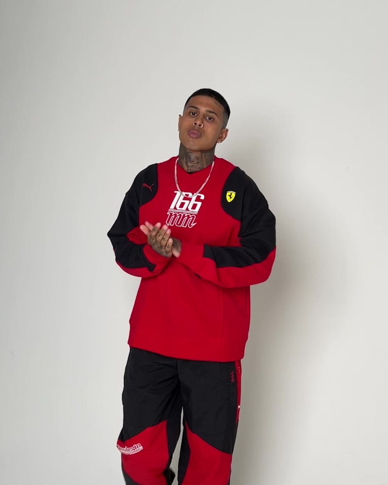 Puma X Ferrari Motorsports Race Statement Sweat Crewneck Rosso Corsa thumbnail - 1