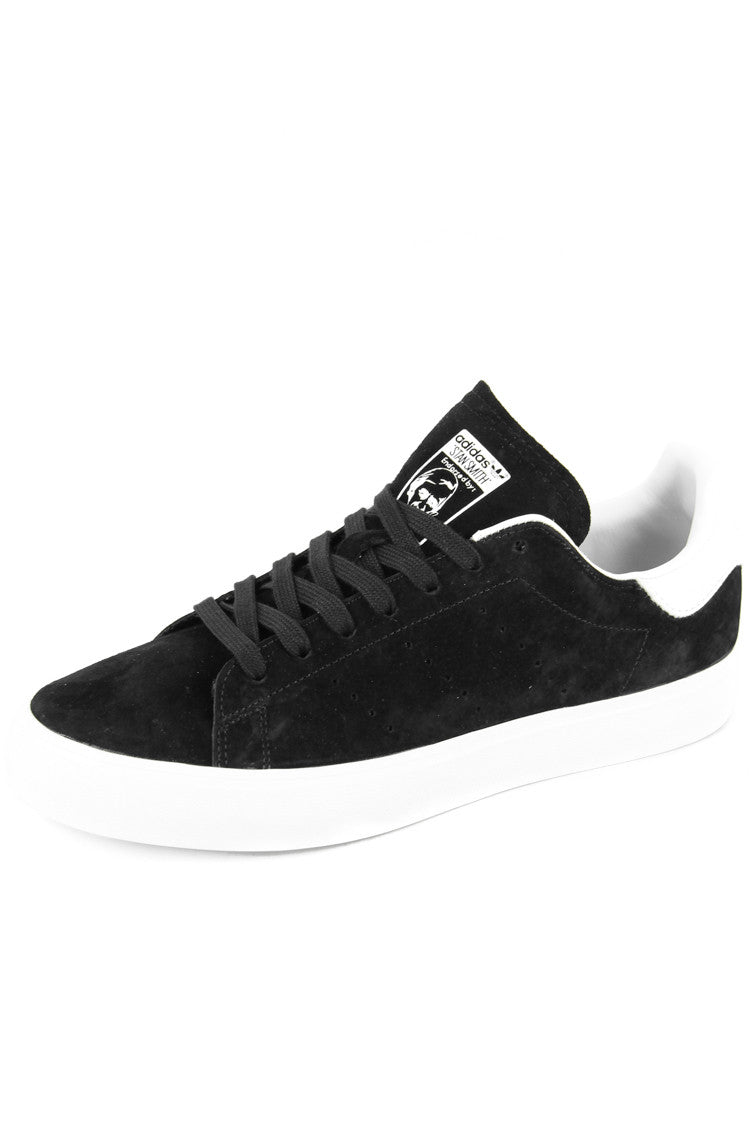 adidas stan smith vulc black