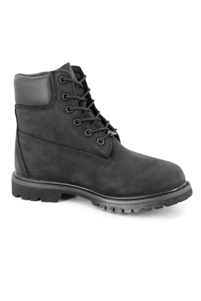 all black timberland boots womens