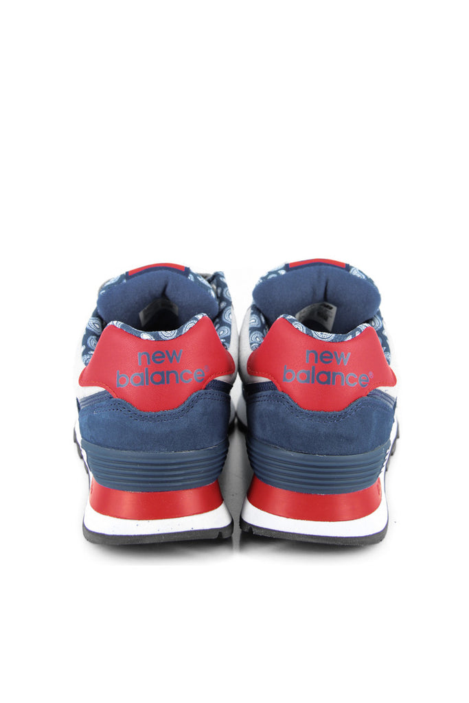 New Balance 574 Paisley Navygreyred – Culture Kings Select shop Lab of shoes: Child New Balance regular article