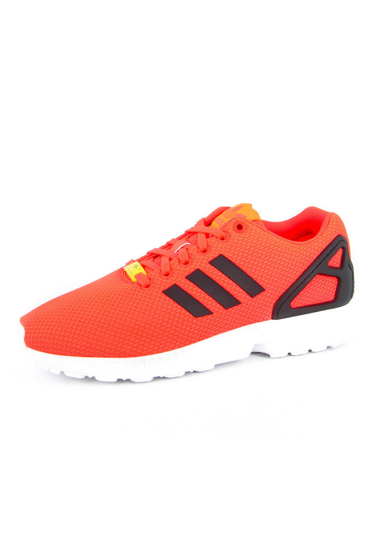 adidas zx flux red and white